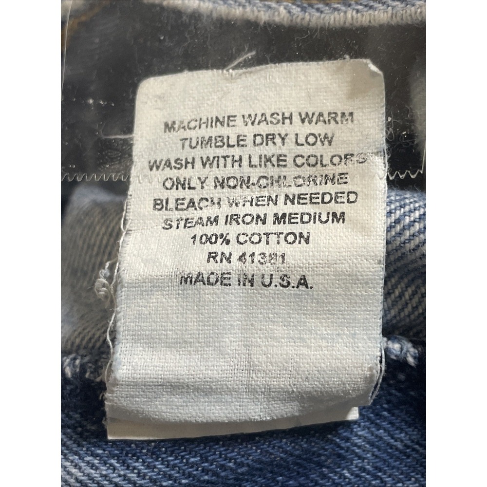Polo Ralph Lauren Vintage 90's Dad Jeans Mid Rise Tapered Leg Men's 30x31 - Picture 12 of 12